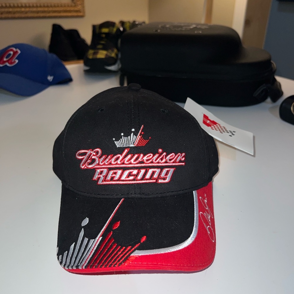 Budweiser Black and Red Cap